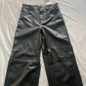 Bershka Women's Sleek Black Jeans